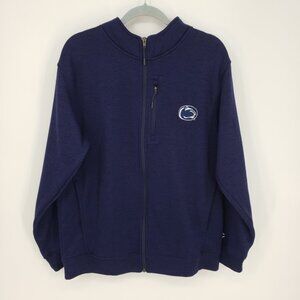 Champion Penn State Nittany Lions Zip Up Jacket L Mens Navy Blue White